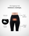 High-Waist Premium LYCRA® 25" Legging + 2-Month Heat Pads