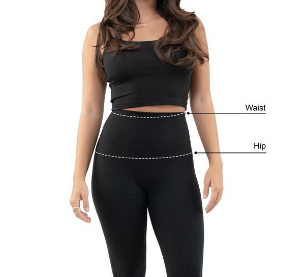 How to measure waist and hip